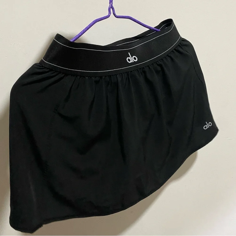 Alo Black Athletic Skirt